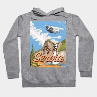 Fly to Serbia! Hoodie